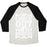 Virgin Teez  Baseball Tee Unisex Tri-Blend Baseball Tee / small / Oatmeal / Black CHECK OUT MY BUDDHI UNISEX TRI-BLEND BASEBALL TEE
