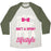 Virgin Teez  Baseball Tee Unisex Tri-Blend Baseball Tee / small / Oatmeal / Moss CHEER ISN'T A SPORT, IT'S A LIFESTYLE UNISEX TRI-BLEND BASEBALL TEE