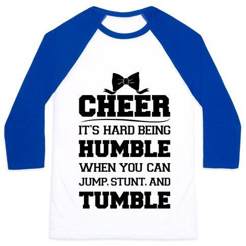 Virgin Teez  Baseball Tee Unisex Classic Baseball Tee / x-small / White/Blue CHEER UNISEX CLASSIC BASEBALL TEE