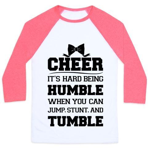 Virgin Teez  Baseball Tee Unisex Classic Baseball Tee / x-small / White/Neon Pink CHEER UNISEX CLASSIC BASEBALL TEE