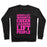 Virgin Teez  Pullover Crewneck Sweatshirt / x-small / Black CHEERLEADERS LIFT PEOPLE CREWNECK SWEATSHIRT