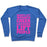 Virgin Teez  Pullover Crewneck Sweatshirt / x-small / Heathered Blue CHEERLEADERS LIFT PEOPLE CREWNECK SWEATSHIRT