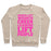 Virgin Teez  Pullover Crewneck Sweatshirt / x-small / Heathered Oatmeal CHEERLEADERS LIFT PEOPLE CREWNECK SWEATSHIRT