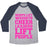 Virgin Teez  Baseball Tee Unisex Tri-Blend Baseball Tee / small / Athletic Gray / Navy CHEERLEADERS LIFT PEOPLE UNISEX TRI-BLEND BASEBALL TEE