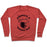 Virgin Teez  Pullover Crewneck Sweatshirt / x-small / Heathered Red CHEMICAL X RUNNING TEAM CREWNECK SWEATSHIRT