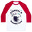 Virgin Teez  Baseball Tee Unisex Classic Baseball Tee / x-small / White/Red CHEMICAL X RUNNING TEAM UNISEX CLASSIC BASEBALL TEE