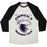 Virgin Teez  Baseball Tee Unisex Tri-Blend Baseball Tee / small / Oatmeal / Black CHEMICAL X RUNNING TEAM UNISEX TRI-BLEND BASEBALL TEE