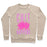 Virgin Teez  Pullover Crewneck Sweatshirt / x-small / Heathered Oatmeal CHIT HAPPENS CREWNECK SWEATSHIRT