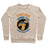 Virgin Teez  Pullover Crewneck Sweatshirt / x-small / Heathered Oatmeal CHOCOBO RUNNING TEAM KWEH! CREWNECK SWEATSHIRT