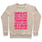 Virgin Teez  Pullover Crewneck Sweatshirt / x-small / Heathered Oatmeal CHOCOLATE SALAD CREWNECK SWEATSHIRT
