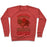 Virgin Teez  Pullover Crewneck Sweatshirt / x-small / Heathered Red CHRISTMAS COOKIES ARE THE ONLY REASON I'M DOING CARDIO RIGHT NOW CREWNECK SWEATSHIRT