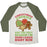 Virgin Teez  Baseball Tee Unisex Tri-Blend Baseball Tee / small / Oatmeal / Moss CHRISTMAS COOKIES ARE THE ONLY REASON I'M DOING CARDIO RIGHT NOW UNISEX TRI-BLEND BASEBALL TEE