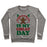 Virgin Teez  Pullover Crewneck Sweatshirt / x-small / Heathered Gray CHRISTMAS IS MY CHEAT DAY CREWNECK SWEATSHIRT