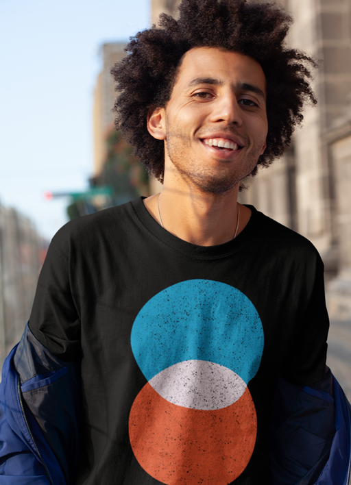 Virgin Teez T-SHIRT SMALL Circles interception T-shirt