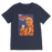 VIRGIN TEEZ Men T-Shirts Navy / Unisex / S Classic Beer Premium V-Neck T-Shirt