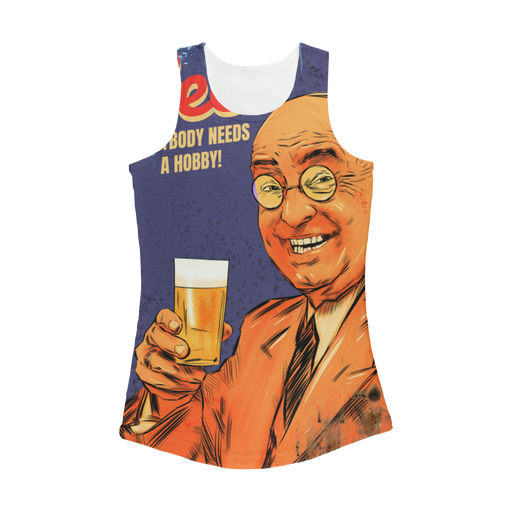 VIRGIN TEEZ Women Tank top White / XS Classic Beer Women Performance Tank Top