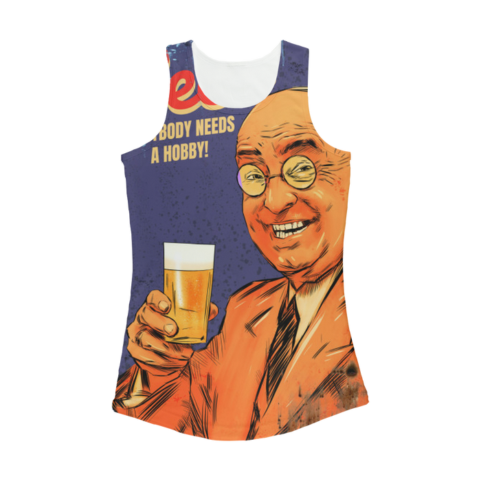 VIRGIN TEEZ Women Tank top White / XS Classic Beer Women Performance Tank Top