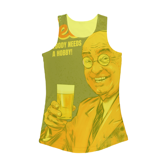 VIRGIN TEEZ Women Tank top Electric Yellow / XS Classic Beer Women Performance Tank Top