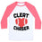 Virgin Teez  Baseball Tee Unisex Classic Baseball Tee / x-small / White/Neon Pink CLEAT CHASER UNISEX CLASSIC BASEBALL TEE