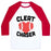 Virgin Teez  Baseball Tee Unisex Classic Baseball Tee / x-small / White/Red CLEAT CHASER UNISEX CLASSIC BASEBALL TEE