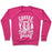 Virgin Teez  Pullover Crewneck Sweatshirt / x-small / Deep Pink COFFEE AND YOGA KEEP ME GOING CREWNECK SWEATSHIRT