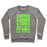 Virgin Teez  Pullover Crewneck Sweatshirt / x-small / Heathered Gray COFFEE CARDIO & CURLS THAT'S WHAT FIT GIRLS ARE MADE OF CREWNECK SWEATSHIRT