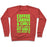 Virgin Teez  Pullover Crewneck Sweatshirt / x-small / Heathered Red COFFEE CARDIO & CURLS THAT'S WHAT FIT GIRLS ARE MADE OF CREWNECK SWEATSHIRT