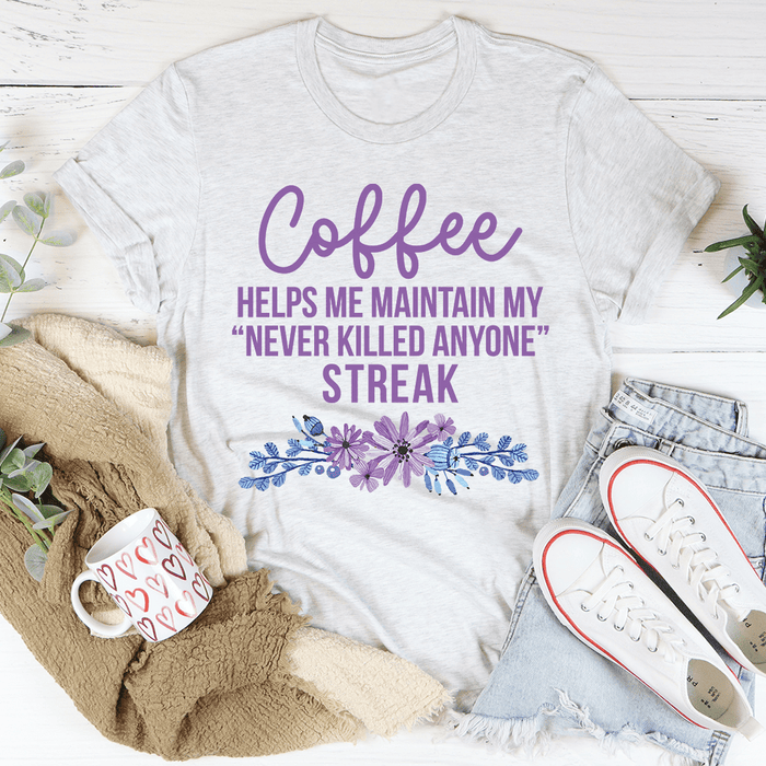 Coffee Helps Me T-Shirt