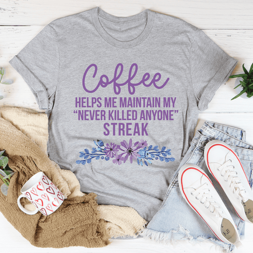 Coffee Helps Me T-Shirt