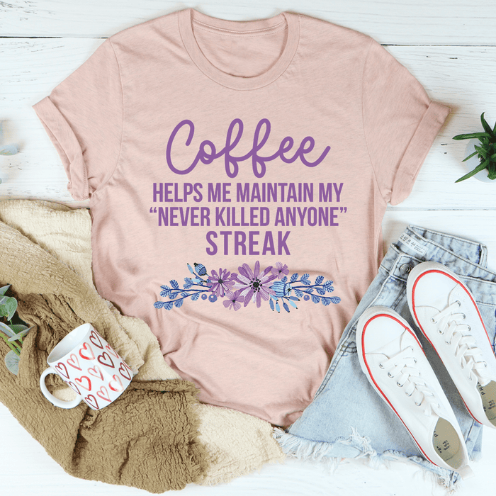Coffee Helps Me T-Shirt