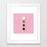 LUVD Framed Art Prints 8" x 11" / Black Coffee + Simplicity Frame