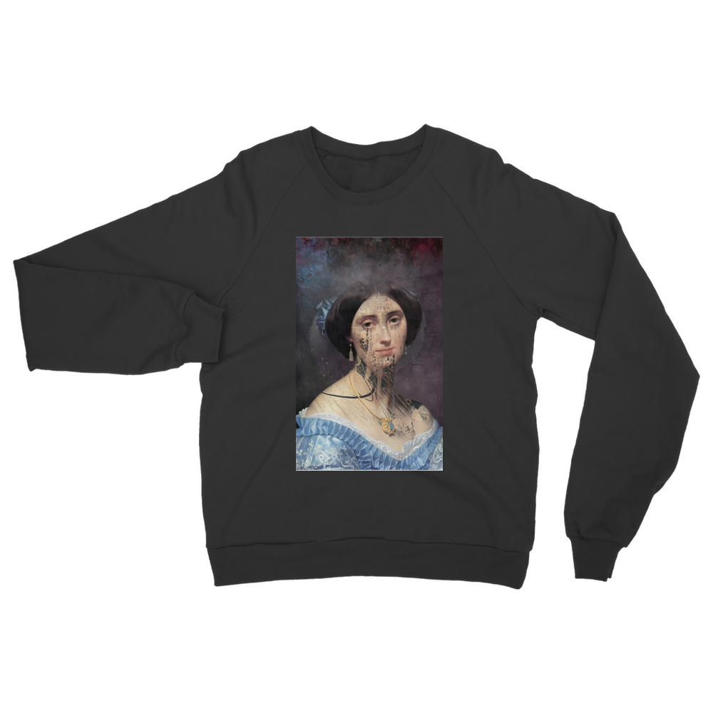 VIRGIN TEEZ Sweat shirt Black / S collage Classic Adult Sweatshirt