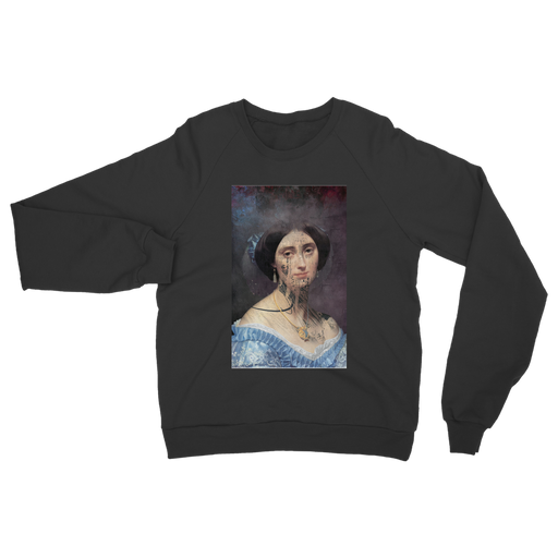 VIRGIN TEEZ Sweat shirt Black / S collage Classic Adult Sweatshirt