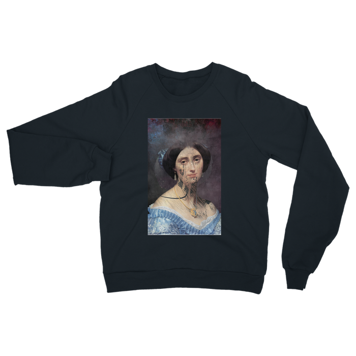VIRGIN TEEZ Sweat shirt Navy / S collage Classic Adult Sweatshirt
