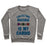 Virgin Teez  Pullover Crewneck Sweatshirt / x-small / Heathered Gray COLLECTING MATERIA IS MY CARDIO CREWNECK SWEATSHIRT