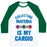 Virgin Teez  Baseball Tee Unisex Classic Baseball Tee / x-small / White/Dark Green COLLECTING MATERIA IS MY CARDIO UNISEX CLASSIC BASEBALL TEE