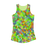 VIRGIN TEEZ Women Tank top Electric Green / XS Colorful Geometric Blast Women Performance Tank Top