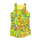 VIRGIN TEEZ Women Tank top Electric Yellow / XS Colorful Geometric Blast Women Performance Tank Top