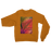 VIRGIN TEEZ Sweat shirt Orange / S COLORFUL TROPICAL LEAVES no4 Classic Adult Sweatshirt