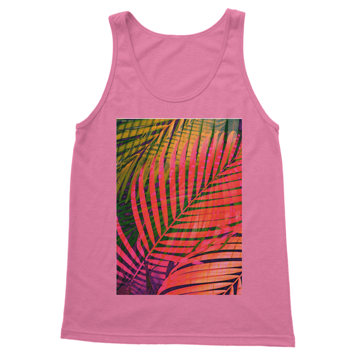 VIRGIN TEEZ Women Tank top Azalea / S COLORFUL TROPICAL LEAVES no4 Classic Women's Tank Top