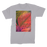 VIRGIN TEEZ Men T-Shirts Light Grey / Male / S COLORFUL TROPICAL LEAVES no4 Premium Jersey Men's T-Shirt