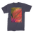 VIRGIN TEEZ Men T-Shirts Navy / Male / S COLORFUL TROPICAL LEAVES no4 Premium Jersey Men's T-Shirt