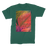 VIRGIN TEEZ Men T-Shirts Dark Green / Male / S COLORFUL TROPICAL LEAVES no4 Premium Jersey Men's T-Shirt