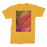 VIRGIN TEEZ Men T-Shirts Gold / Male / S COLORFUL TROPICAL LEAVES no4 Premium Jersey Men's T-Shirt