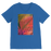 VIRGIN TEEZ Men T-Shirts Royal / Unisex / S COLORFUL TROPICAL LEAVES no4 Premium V-Neck T-Shirt