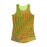 VIRGIN TEEZ Women Tank top Electric Green / XS COLORFUL TROPICAL LEAVES no4 Women Performance Tank Top