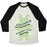 Virgin Teez  Baseball Tee Unisex Tri-Blend Baseball Tee / small / Oatmeal / Black COLOSSUS CLIMBING TEAM UNISEX TRI-BLEND BASEBALL TEE