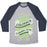 Virgin Teez  Baseball Tee Unisex Tri-Blend Baseball Tee / small / Athletic Gray / Navy COLOSSUS CLIMBING TEAM UNISEX TRI-BLEND BASEBALL TEE