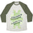 Virgin Teez  Baseball Tee Unisex Tri-Blend Baseball Tee / small / Oatmeal / Moss COLOSSUS CLIMBING TEAM UNISEX TRI-BLEND BASEBALL TEE