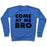 Virgin Teez  Pullover Crewneck Sweatshirt / x-small / Heathered Blue COME AT ME BRO (TANK) CREWNECK SWEATSHIRT